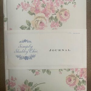 Simply Shabby Chic Pink and Cream Floral Journal